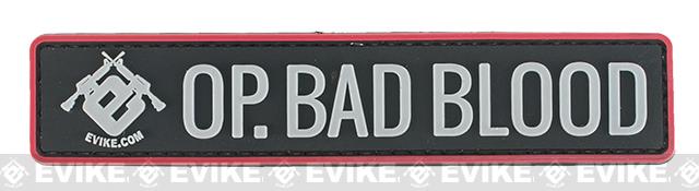 Evike.com Operation Bad Blood 2015 PVC Morale Patch - Banner