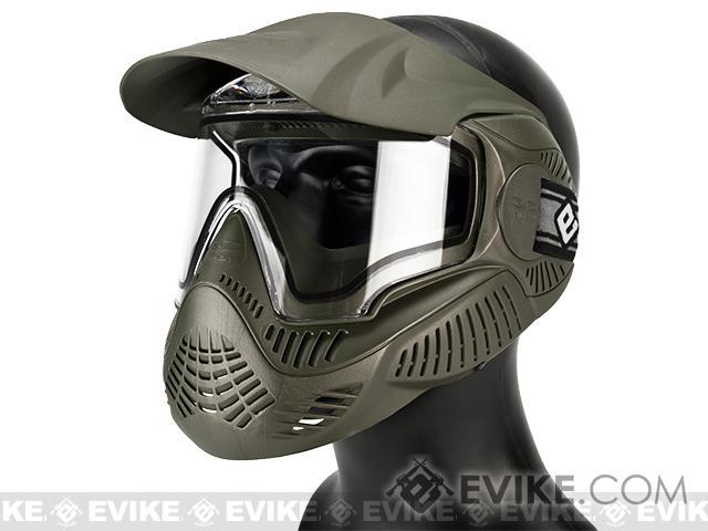 Evike Annex MI-7 ANSI Rated Full Face Mask with Thermal Lens by Valken (Color: OD Green)