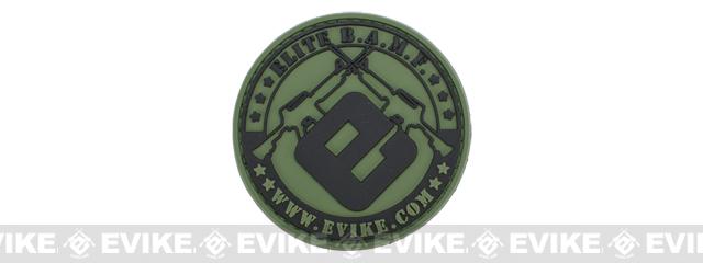 Official Licensed Evike.com Elite B.A.M.F. PVC Hook and Loop Patch - Type A