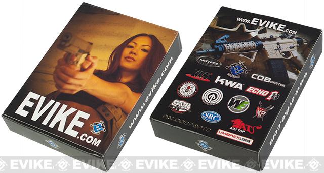 Limited Edition Tactical Airsoft Poker Cards, Evike Exclusive