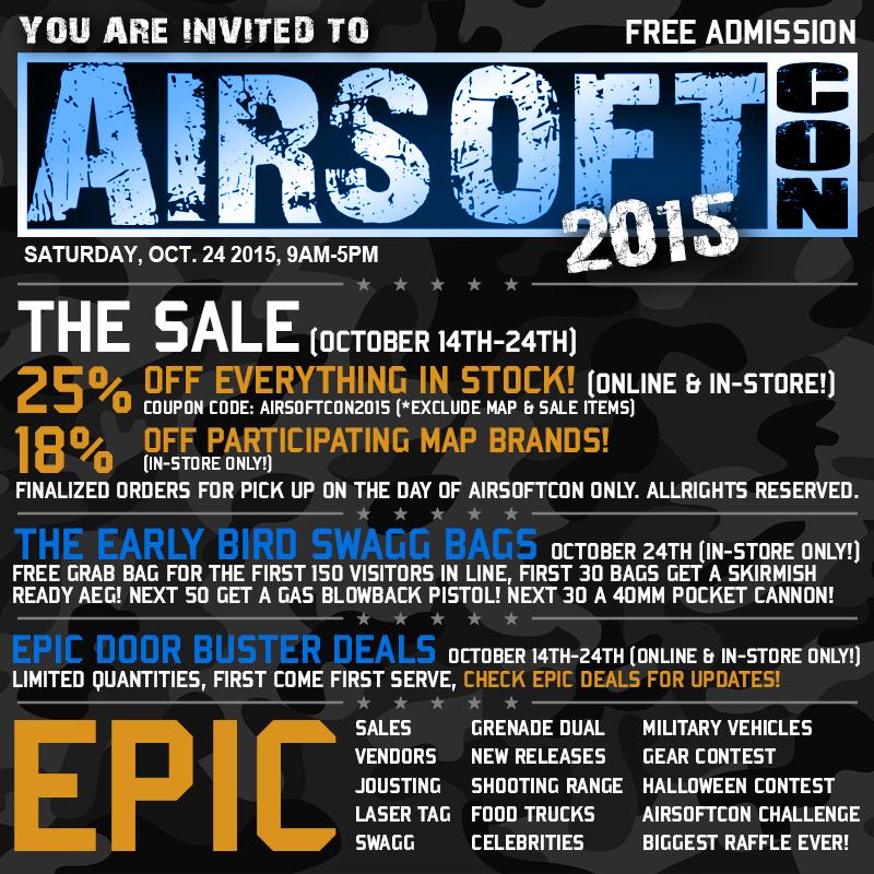 z The Box Of Awesomeness 2015 (Edition Airsoftcon 2015 Box of Conness), Evike Stuff, Box Of