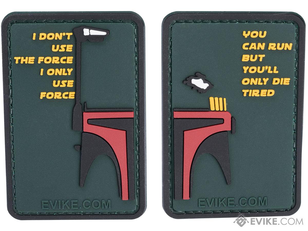 SW Quotables 3 x 2 PVC Morale Patch Set (Type: Bounty Hunter)