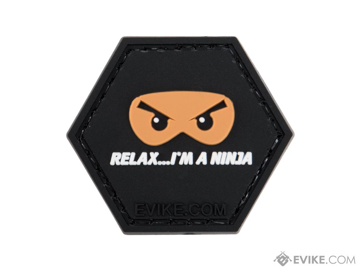 Operator Profile PVC Hex Patch Ninja Series (Model: Relax I'm A Ninja)