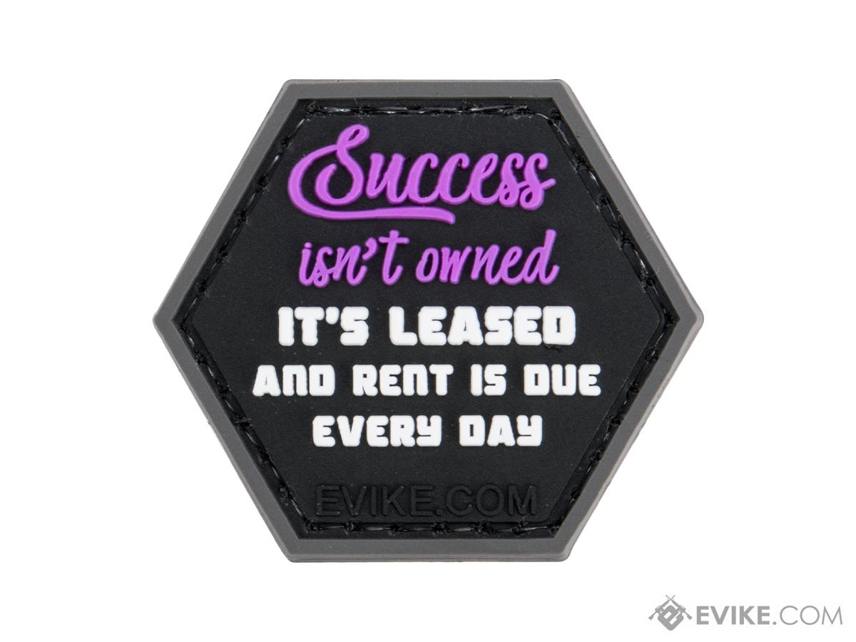 Operator Profile PVC Hex Patch Catchphrase Series 6 (Model: Success Isn't Owned)