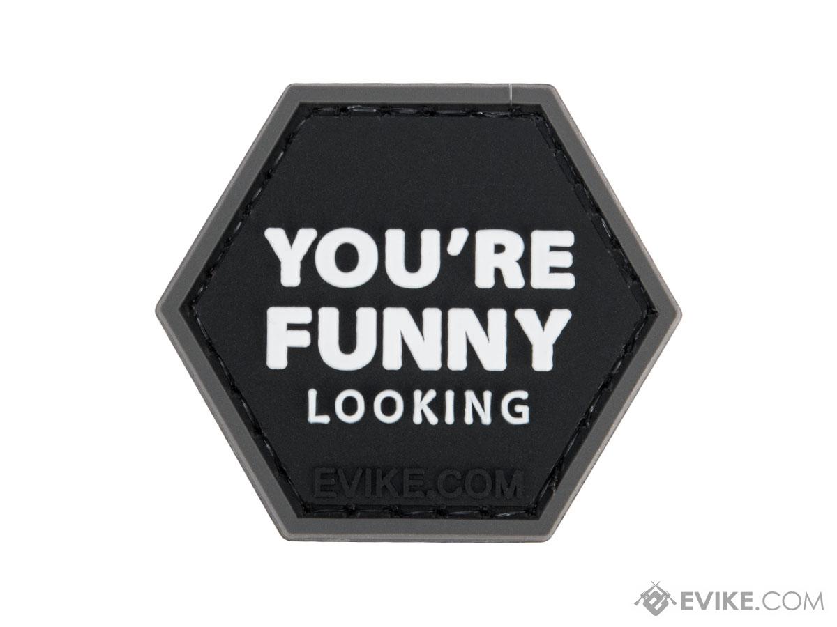 Operator Profile PVC Hex Patch Catchphrase Series 6 (Model: You're Funny Looking)