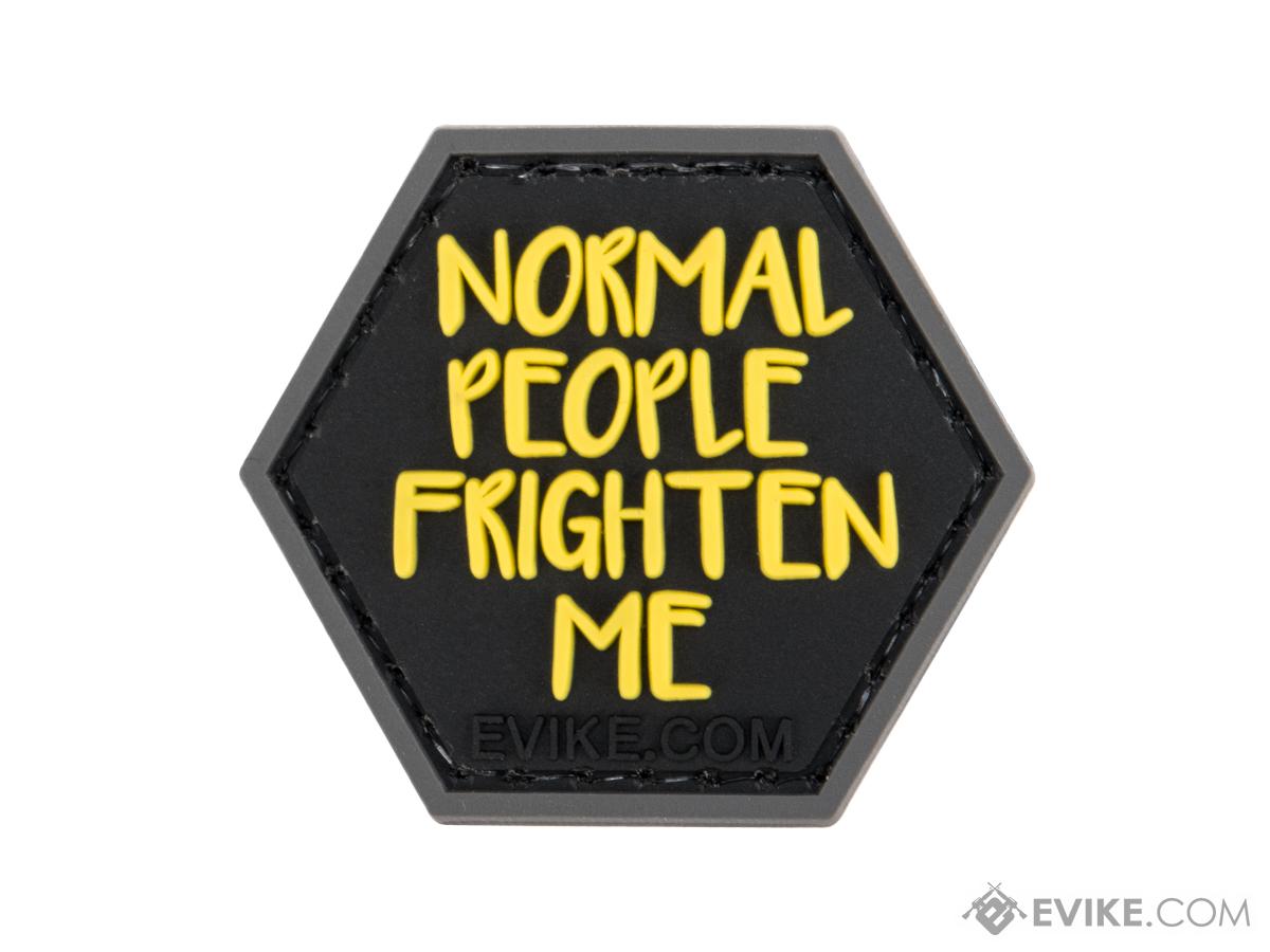 Operator Profile PVC Hex Patch Catchphrase Series 6 (Model: Normal People Frighten Me)