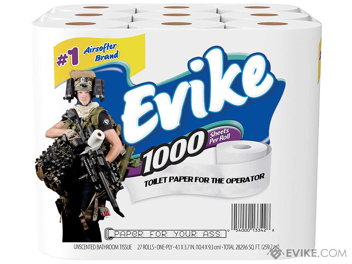 Evike.com Smooth Operator's 1-Ply Multi-Use Toilet Paper