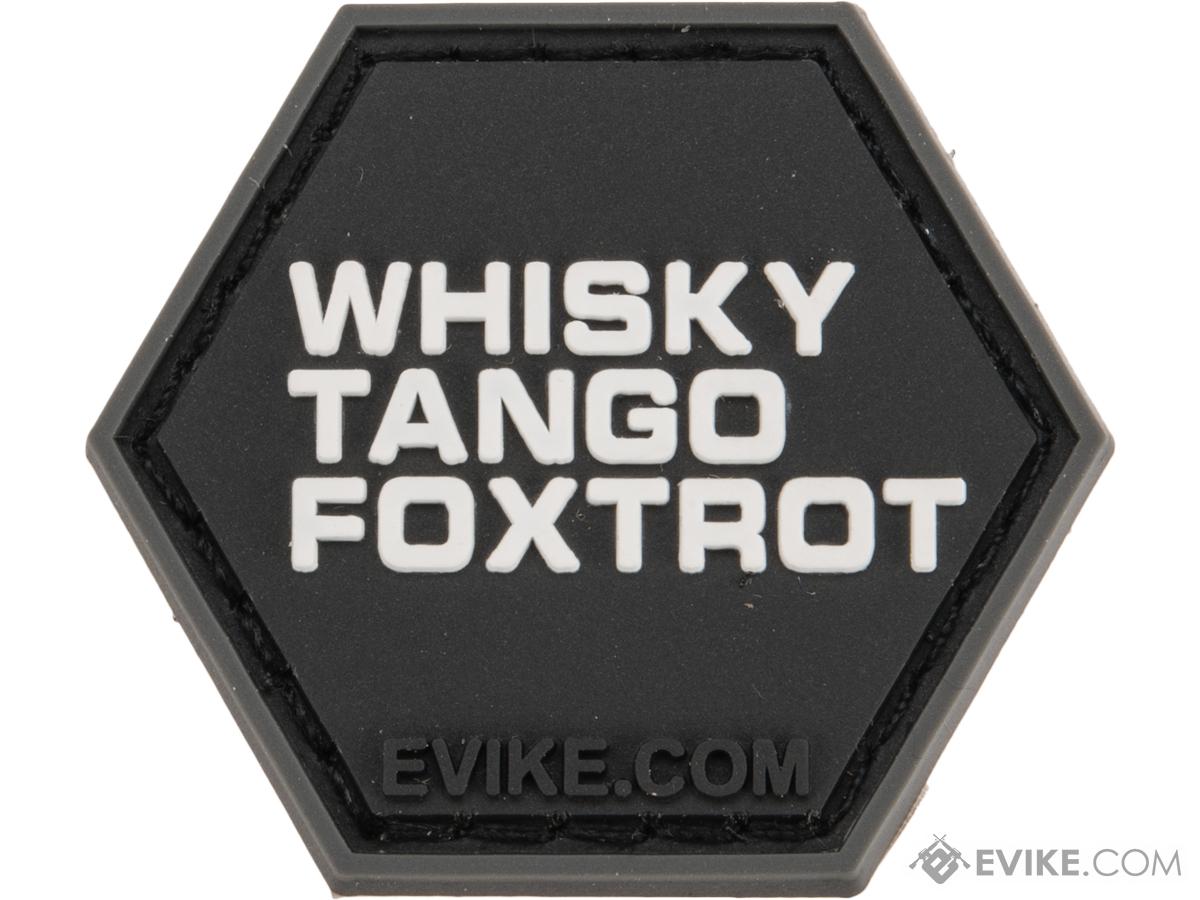 Operator Profile PVC Hex Patch Catchphrase Series 1 (Style: Whiskey Tango Foxtrot)