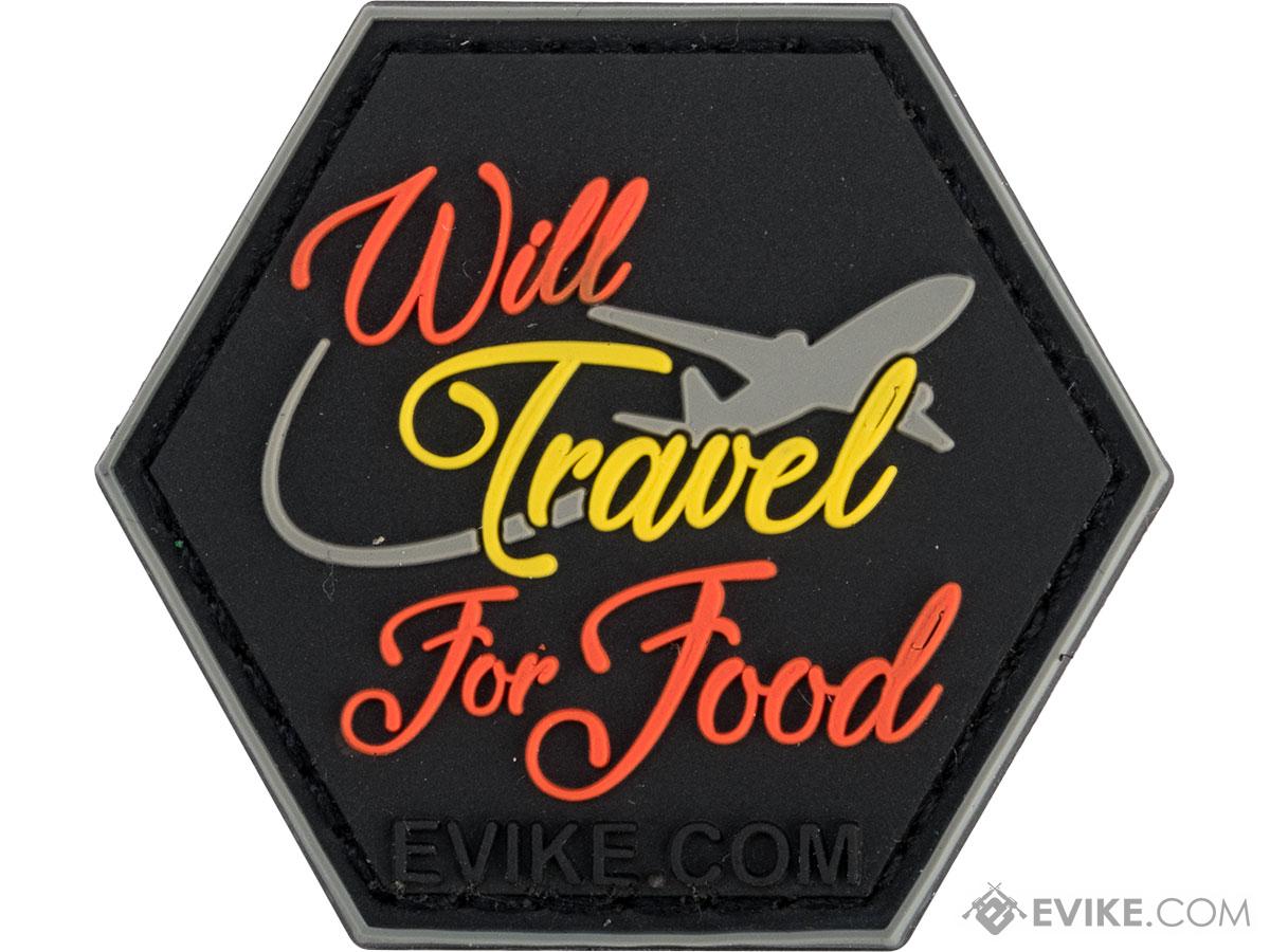 Operator Profile PVC Hex Patch Catchphrase Series 3 (Style: Travel for Food)