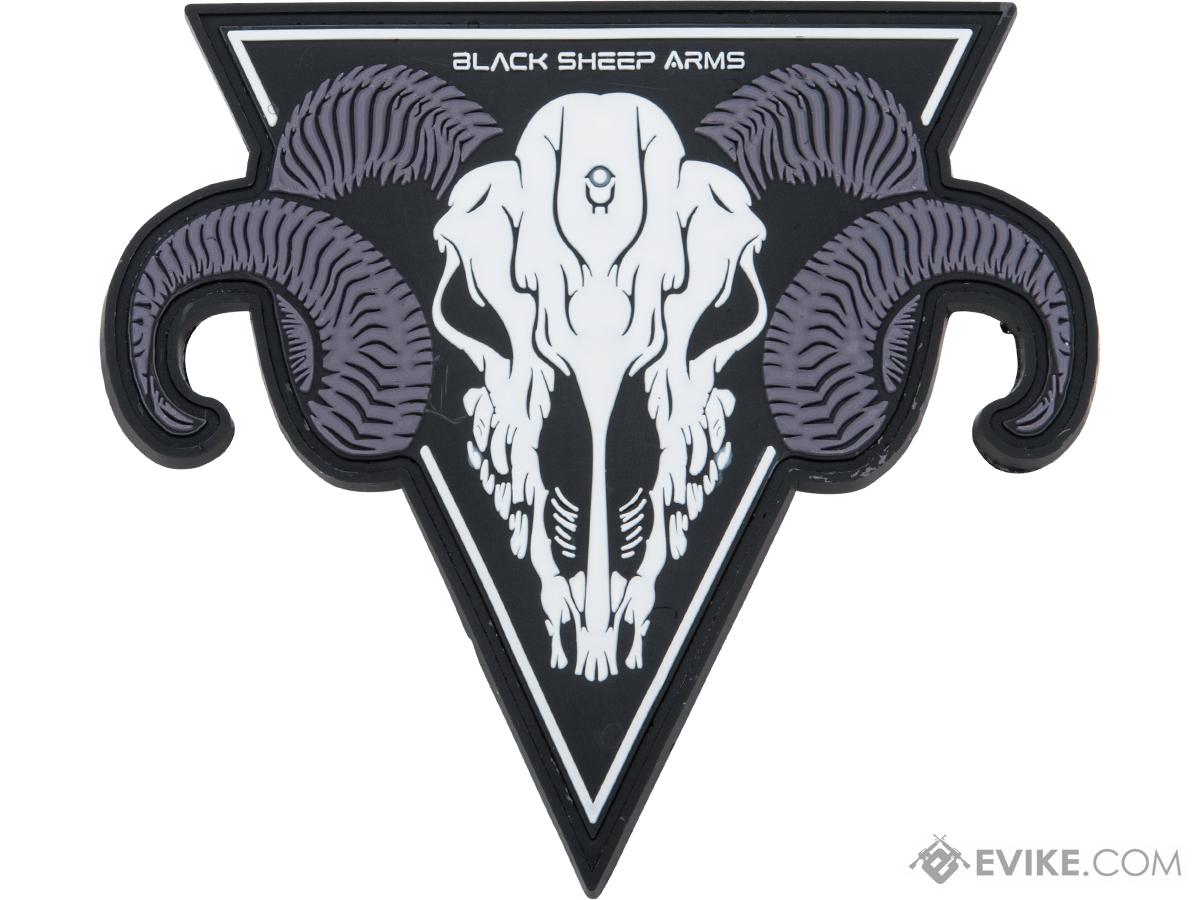 Black Sheep PVC Hook and Loop Patch (Type: Black Sheep Arms)