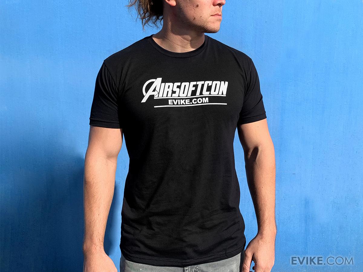 Evike.com AirsoftCON 2019 Graphic Tee (Size: Black / Small)