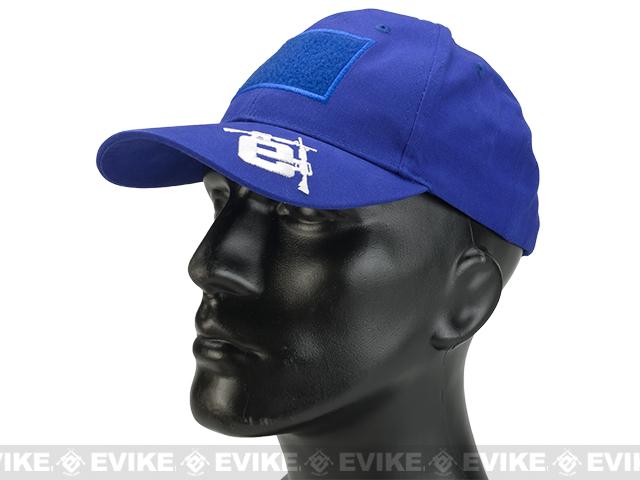 Evike.com Mil-Spec Patch Ready Tactical Ball Cap (Color: Blue / Type 2)