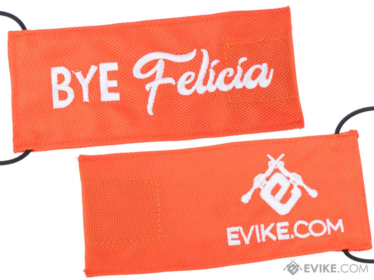 Evike.com Tactical Airsoft Barrel Cover w/ Bungee Cord (Model: Bye Felicia / Orange / Large)