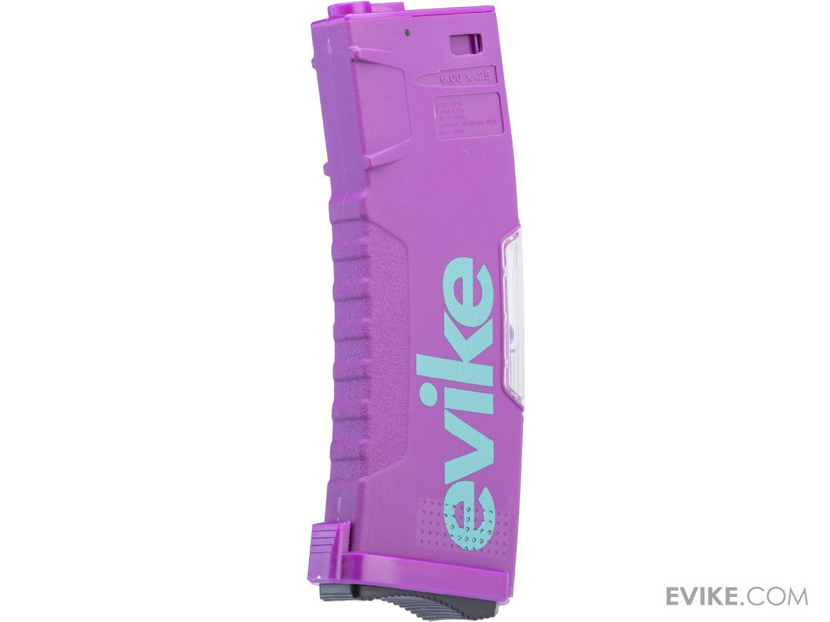 Evike.com BAMF GEN2 Polymer 190rd Mid-Cap Magazine for M4 Series Airsoft AEG Rifles (Model: Thanos / Single Mag)