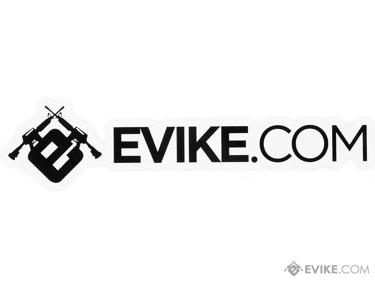 Evike.com Horizontal Logo Sticker (Size: 1.5 x 6.25)