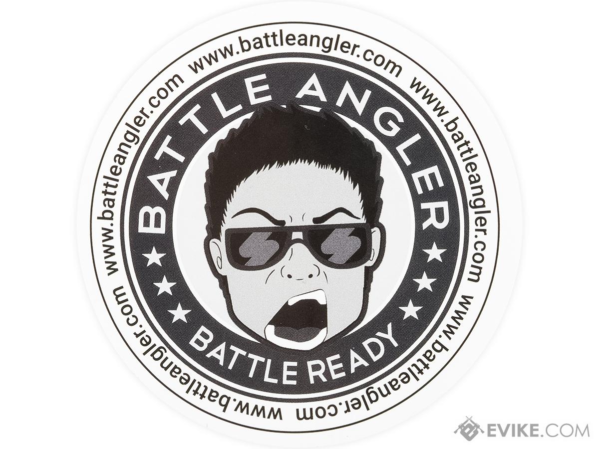 Battle Angler Battle Ready Sticker (Size: 3 x 3 Circle)