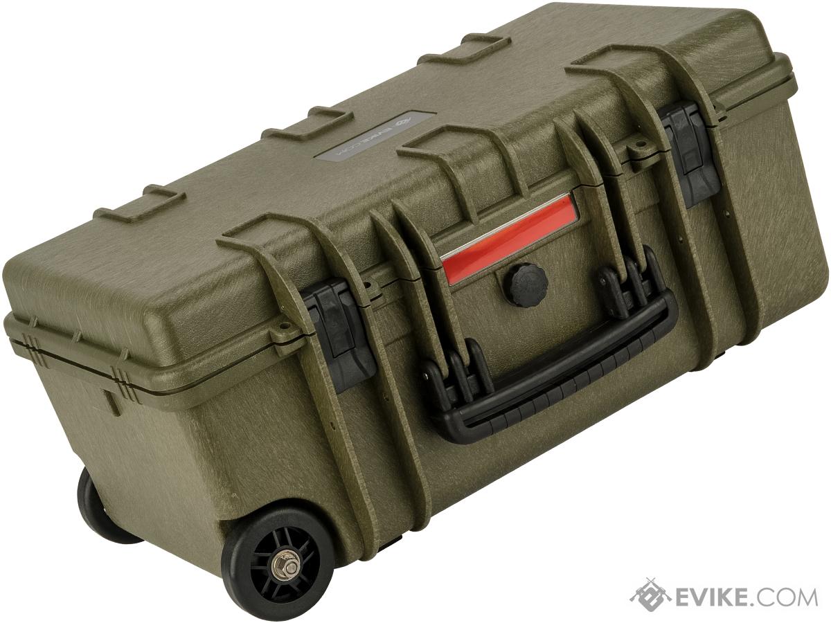 "CarryOn" Equipment Rolling Case w/ Customizable Grid Foam