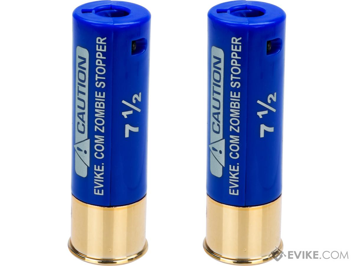 Evike Zombie Stopper 30 Round Shells for Multi & Single-Shot Airsoft Shotguns (Color: Blue / 2 Pack)