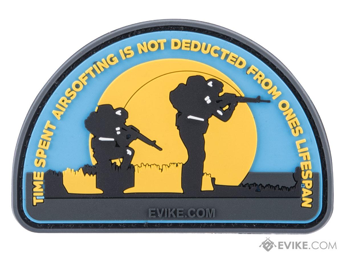 Evike.com Time Spent Airsofting PVC Morale Patch