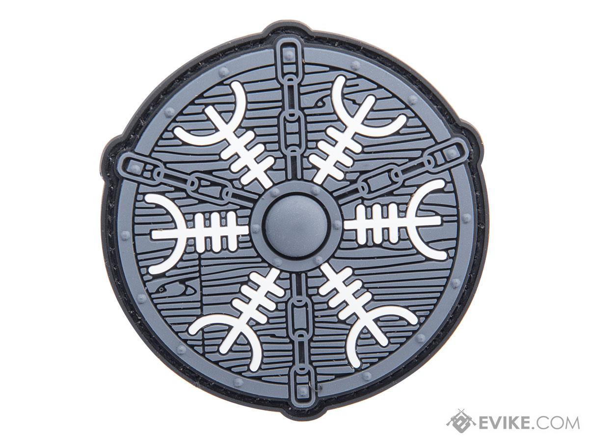 Viking Shield PVC Morale Patch (Type: Helm of Awe & Terror)