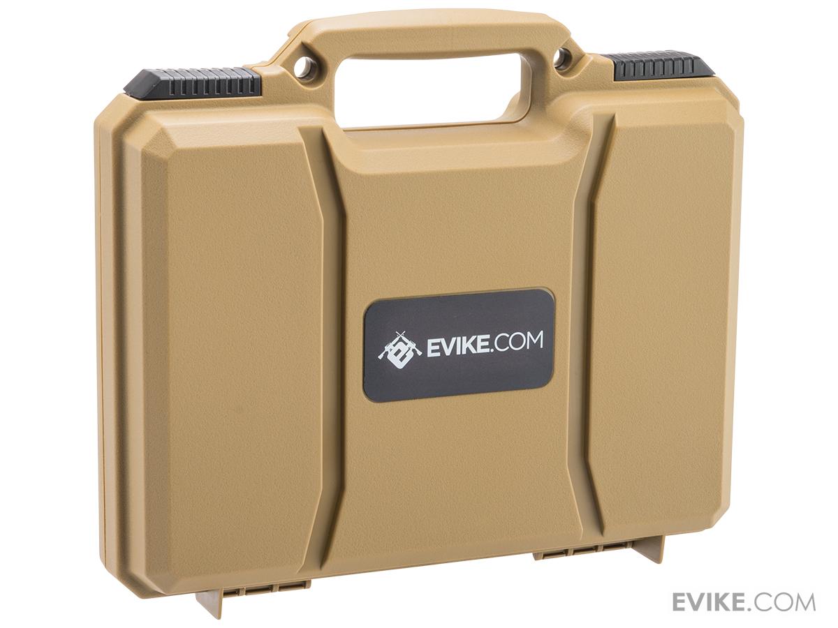 Stackable Pistol Case w/ Padded Foam Interior (Color Coyote