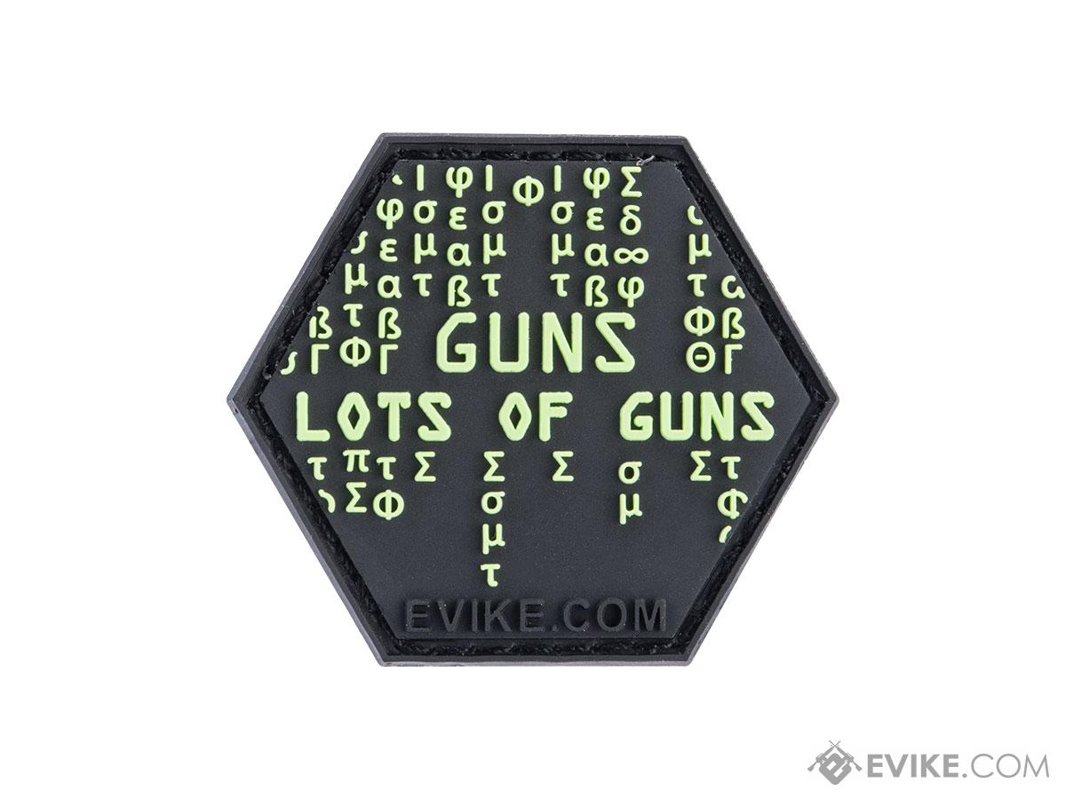 Operator Profile PVC Hex Patch The Matrix Series (Model: Guns, Lots Of Guns)