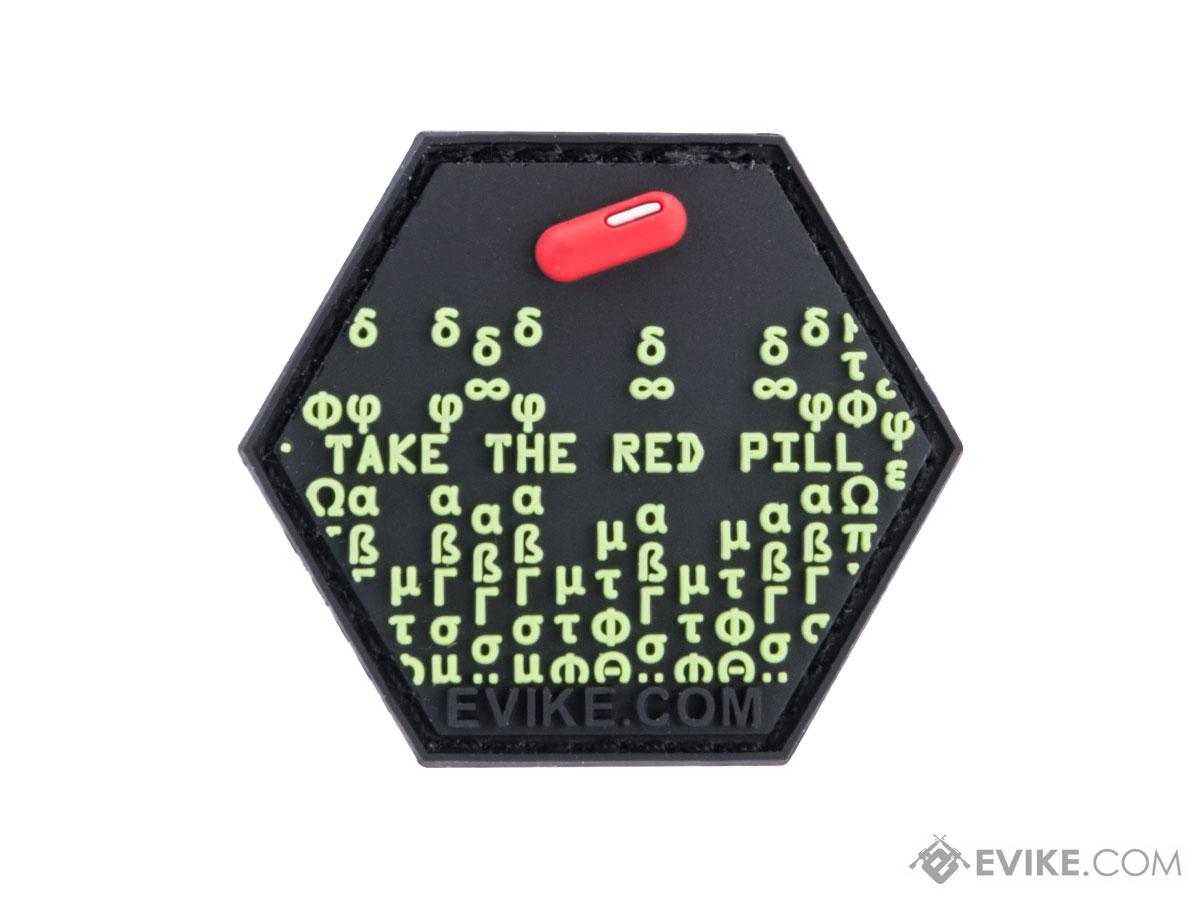 Operator Profile PVC Hex Patch The Matrix Series (Model: Take The Red Pill)