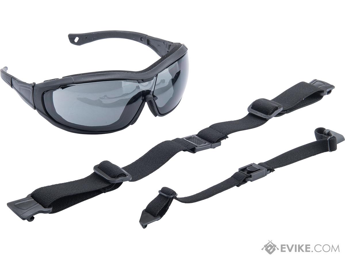 ANSI Rated Aegis AntiFog Tactical Goggles (Color Black