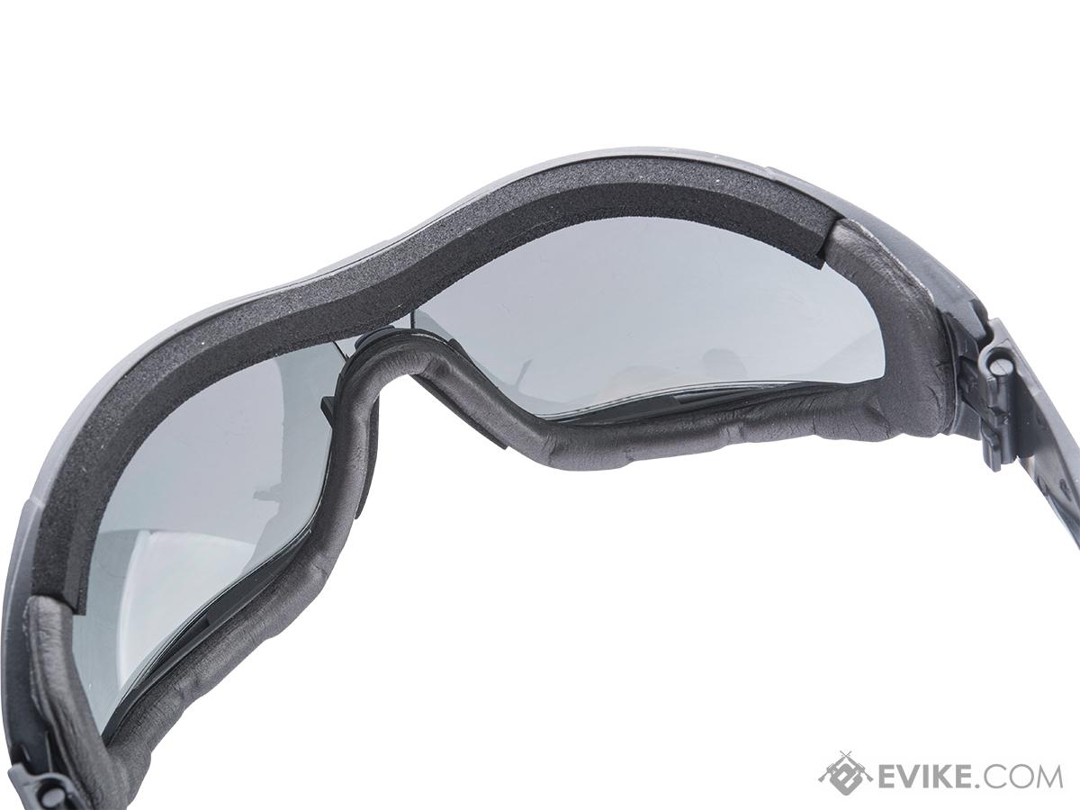 ANSI Rated Aegis AntiFog Tactical Goggles (Color Black