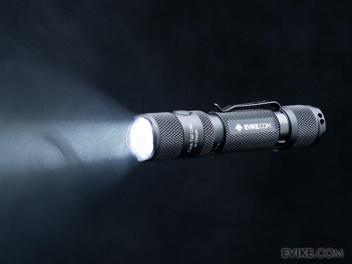 Evike.com Exclusive PowerTac M5 Rechargeable Tactical Flashlight (Package: Light Only)