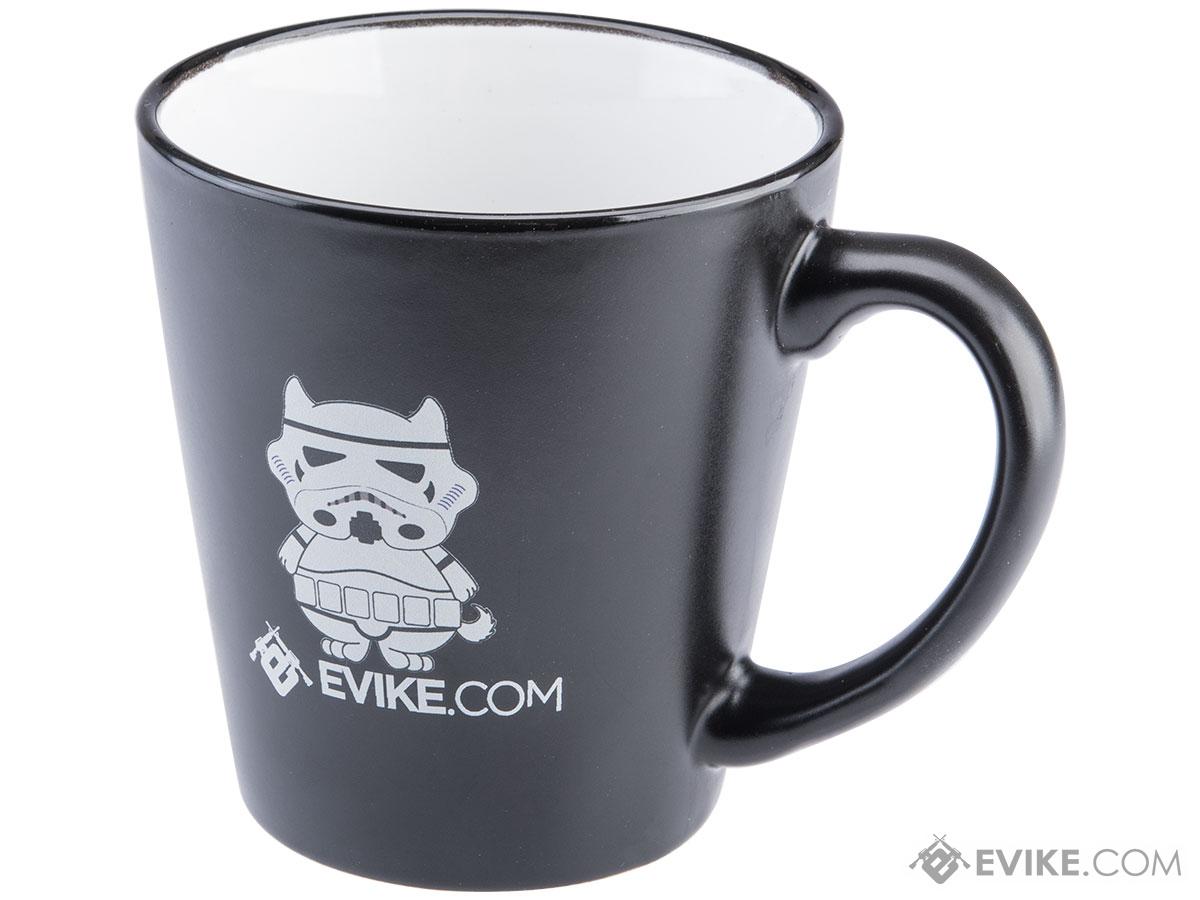 Evike.com Tapered Coffee Mug (Design: Borktrooper / White)