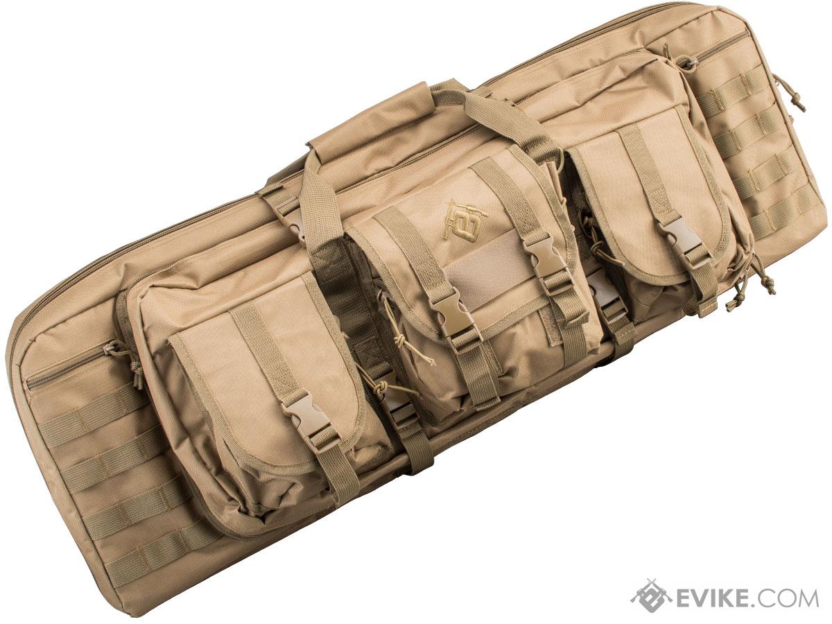 Evike.com Combat Ready 36 Ultimate Dual Rifle Bag (Color: Desert)