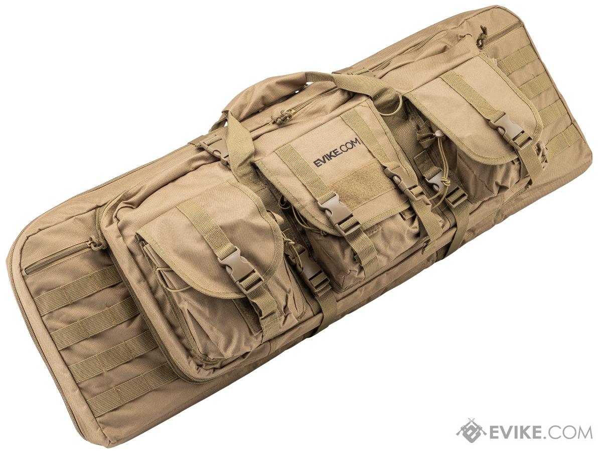 Evike.com Combat Ready 36 Ultimate Dual Rifle Bag (Color: Desert)