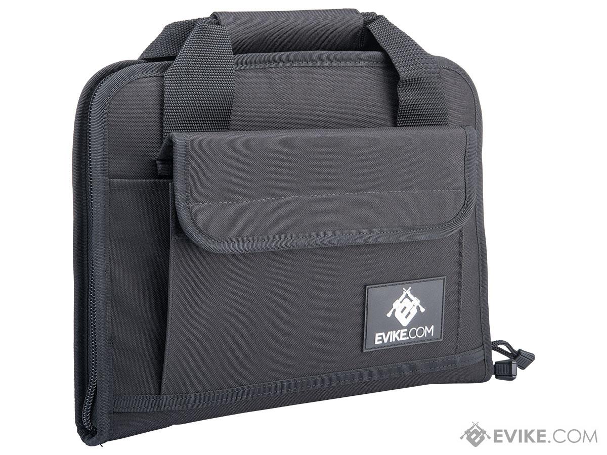 12"x14" Padded Double Pistol Handgun Carrying Case (Color Black), Evike Stuff, eSWAGG