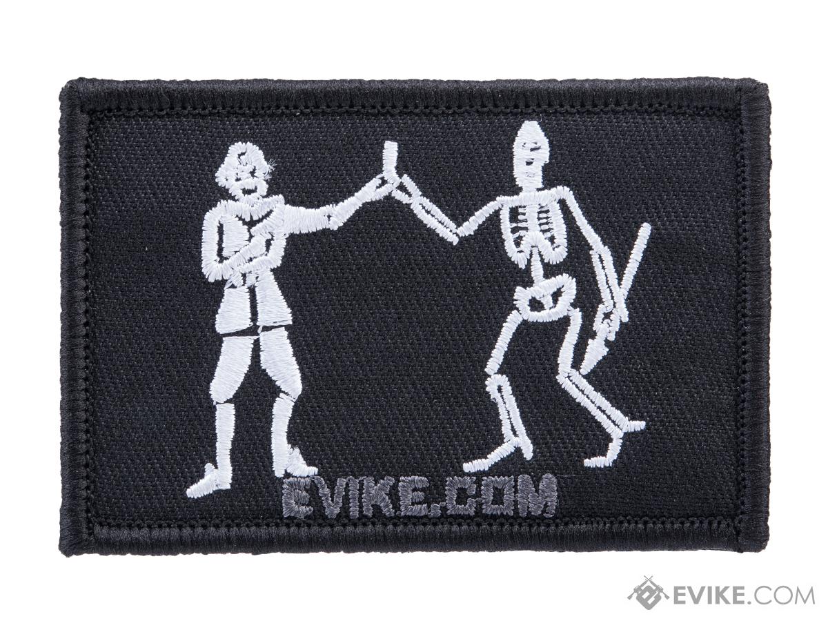 Evike.com Pirate's Flag 3 x 2 Embroidered Morale Patch Series (Model: Black Bart)