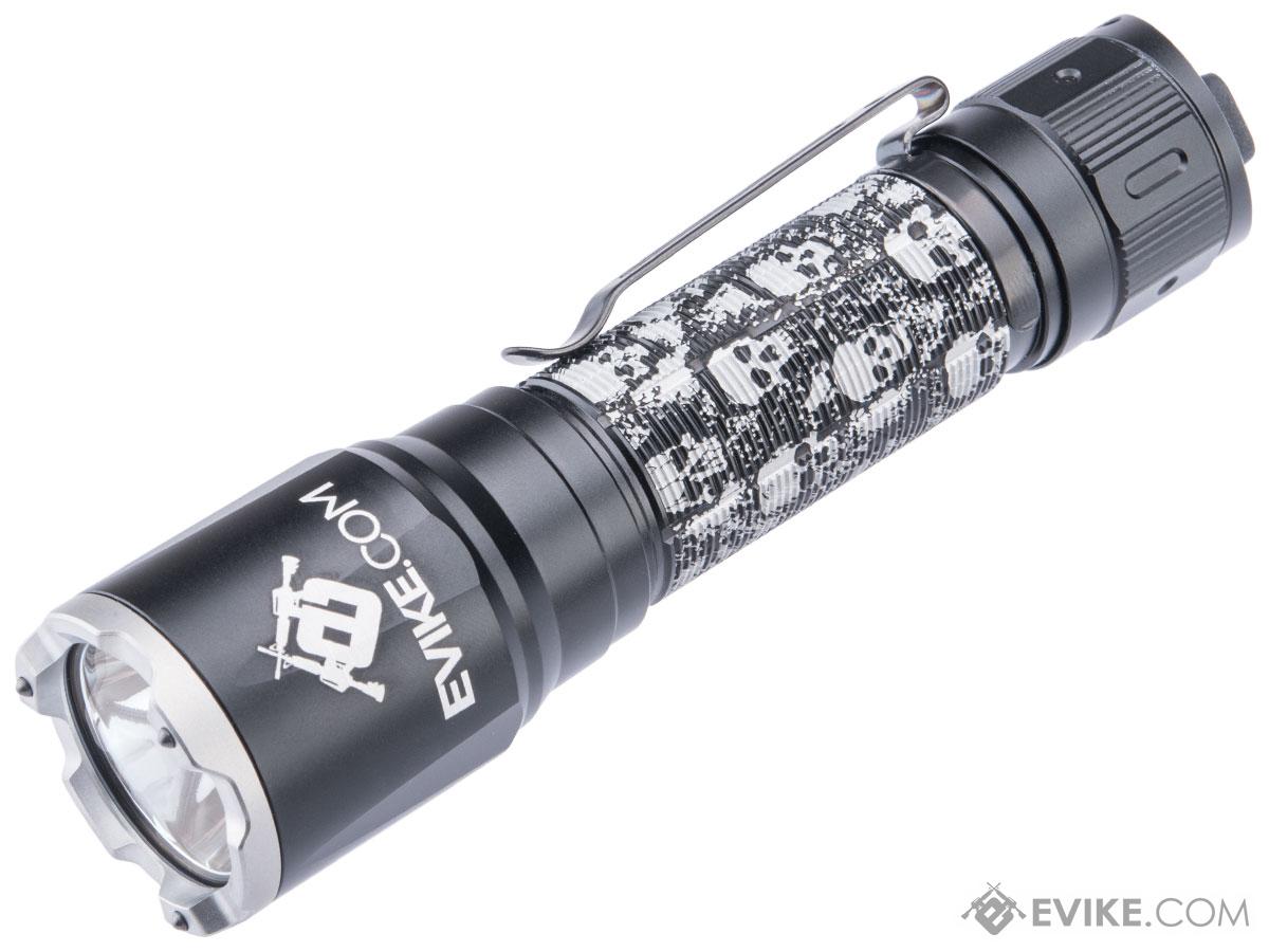 Fenix TK16 V2.0 LED Flashlight Tactical Flashlight (Color: Evike Exclusive - Grunge Skulls)