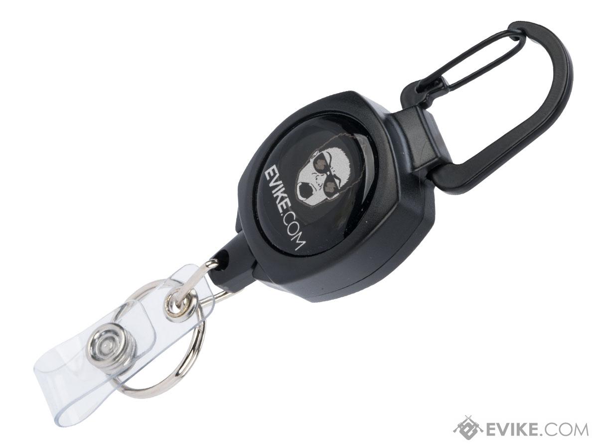 Officially Licensed Evike.com Tactical Retractable Badge Clip - Black