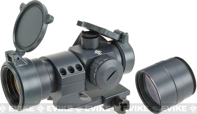 Evike Extreme 1.5x30 Red Dot Sight Scope System w/ Magnifier (Color: Wolf Grey)