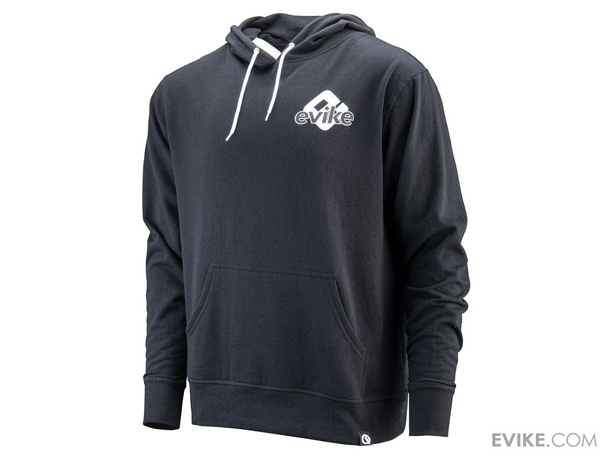 Evike.com V2 x Quikflip Hero Hoodie Lite Pullover (Color: Black / Small)