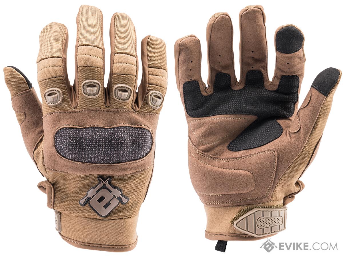 Evike.com Field Operator Full Finger Tactical Shooting Gloves (Color: Tan / X-Small)