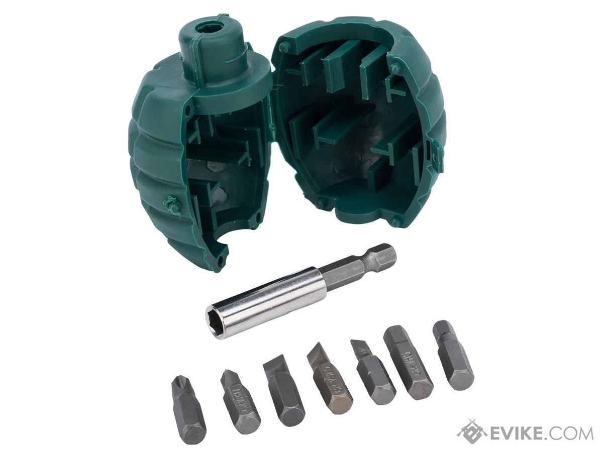 Evike.com Pineapple Grenade Screwdriver Bit Tool Set