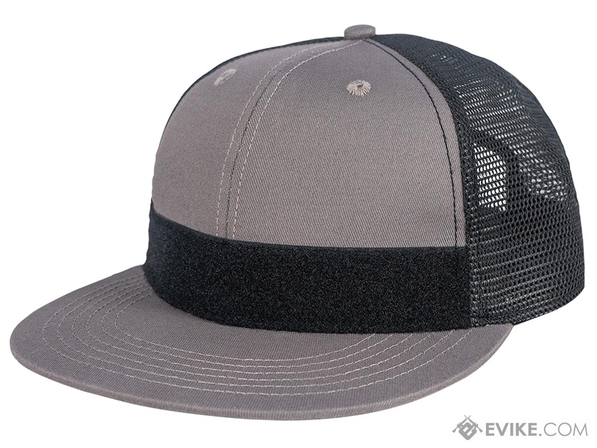 Evike.com Helium Armour Tactical Flat Brimmed Cap (Color: Grey)