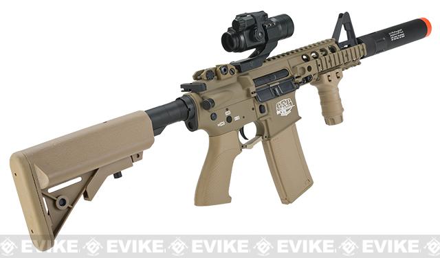 G&P Rapid Fire II Airsoft AEG Rifle w/ QD Barrel Extension and i5  Gearbox (Package: Designed for Fully Auto Only / Black / G&P), Airsoft Guns,  Airsoft Electric Rifles