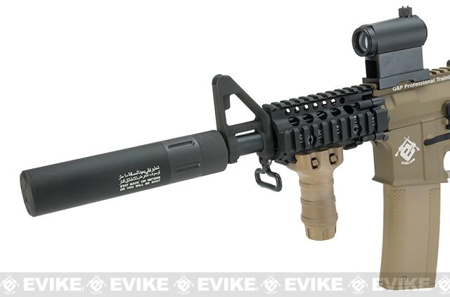 G&P Rapid Fire II Airsoft AEG Rifle w/ QD Barrel Extension and i5  Gearbox (Package: Designed for Fully Auto Only / Black / G&P), Airsoft Guns,  Airsoft Electric Rifles