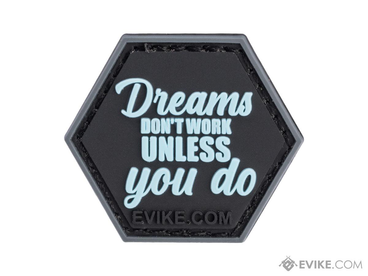 Operator Profile PVC Hex Patch Gym Series (Style: Dreams Don't Work Unless You Do)