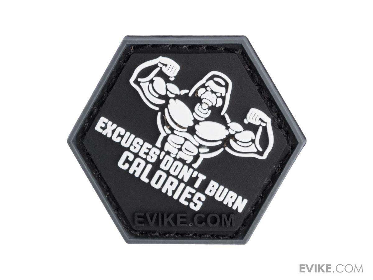 "Operator Profile PVC Hex Patch" Gym Series (Style Excuses Don't Burn
