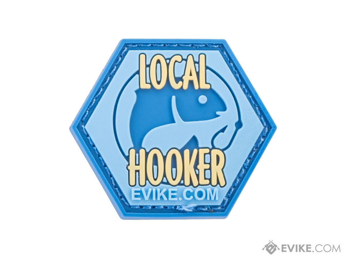 Operator Profile PVC Hex Patch Fishing Series 2 (Style: Local Hooker)