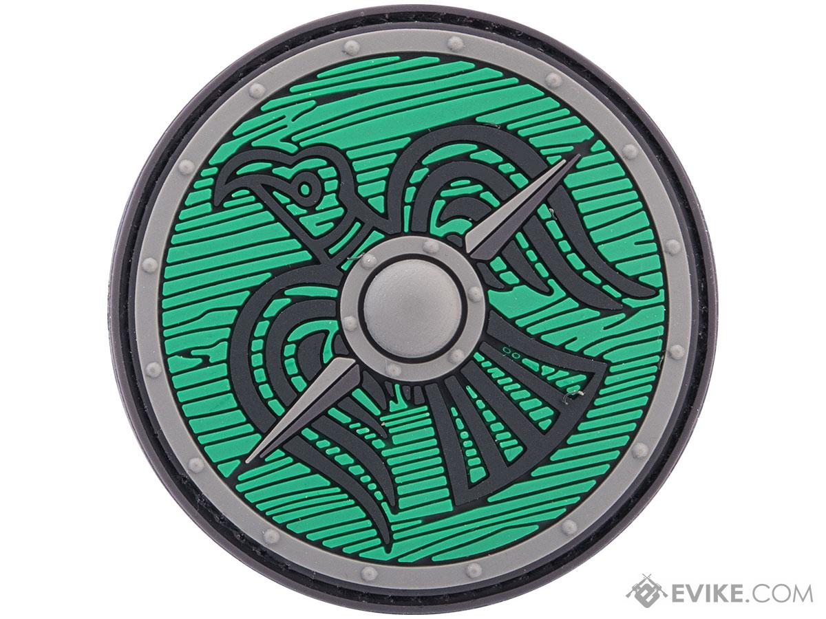 Viking Shield PVC Morale Patch (Type: Odin's Raven)