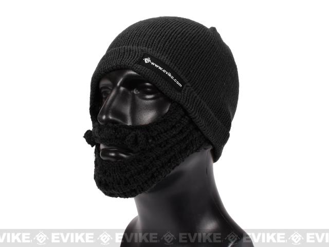 Evike.com Tactical Beard Beanie (Color: Black /Black)