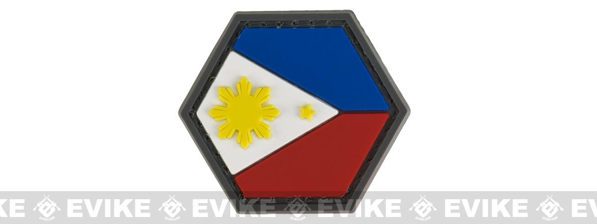Operator Profile PVC Hex Patch Flag Series (Model: Philippines)